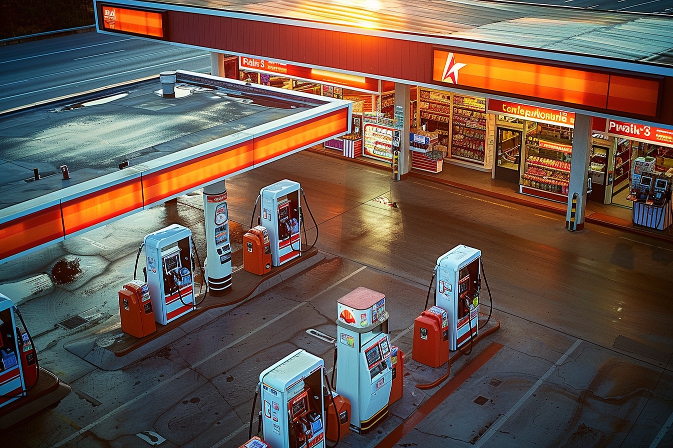 La station-service : Carburant et autres