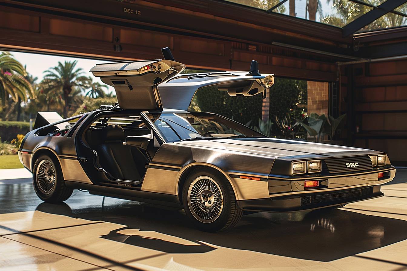 Un voyage dans le temps avec la DeLorean